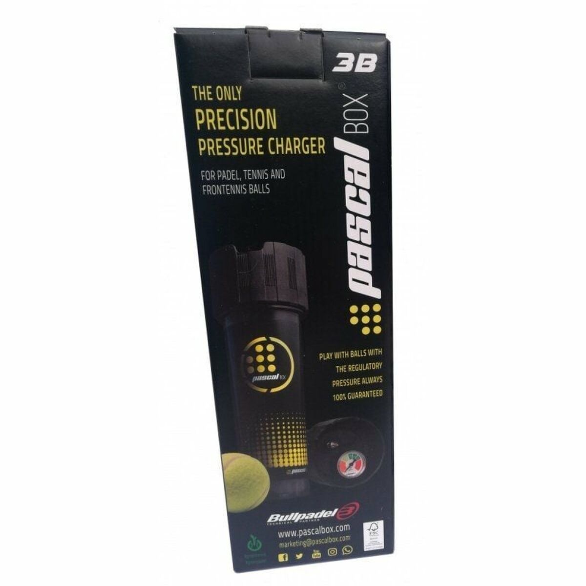 Прессуризатор для мячей для падел Bullpadel PB 3B-4
