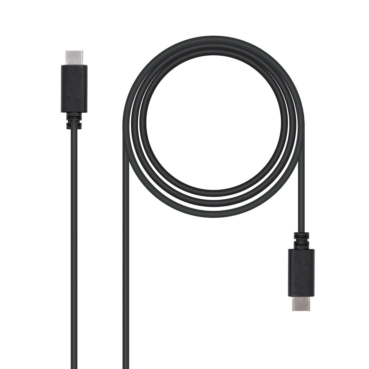 USB-кабель NANOCABLE 10.01.2301 Чёрный 1 m-2