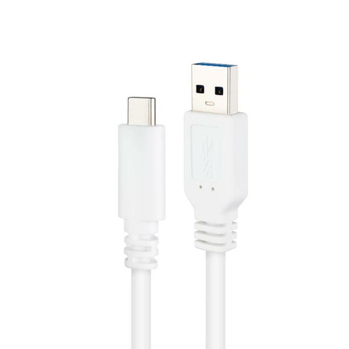 Универсальный кабель USB-C-USB NANOCABLE 10.01.4001-W Белый 1 m (1 штук)-2