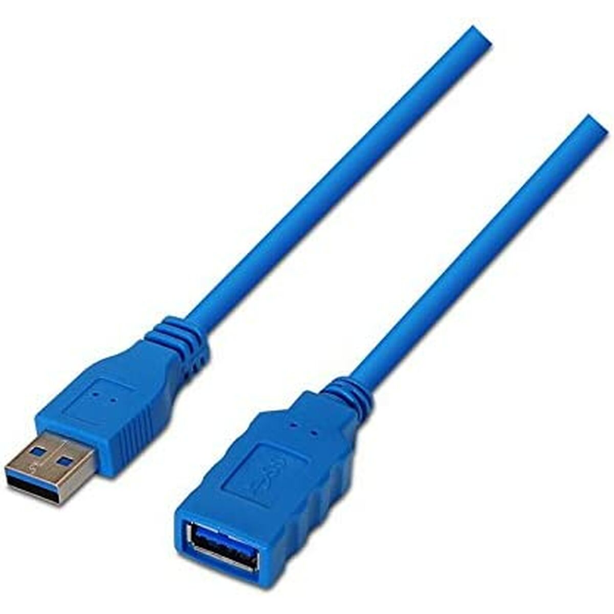 Удлинительный USB-кабель NANOCABLE 10.01.0902-BL 2 m Синий (1 штук)-2