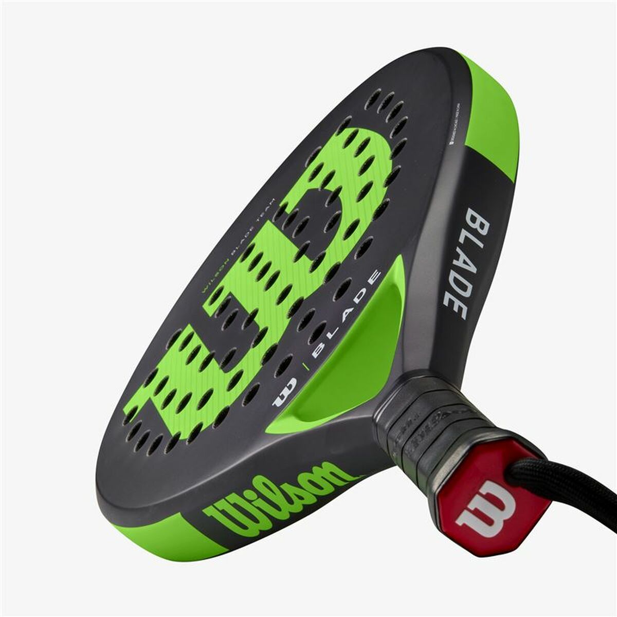 Ракетка для паделя Wilson Blade Team V2 Чёрный Зеленый-3