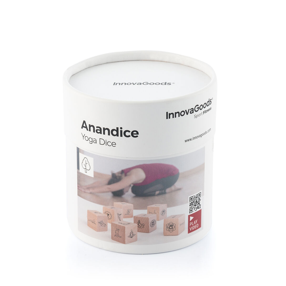Набор кубиков с йогой Anandice InnovaGoods 7 штук-5