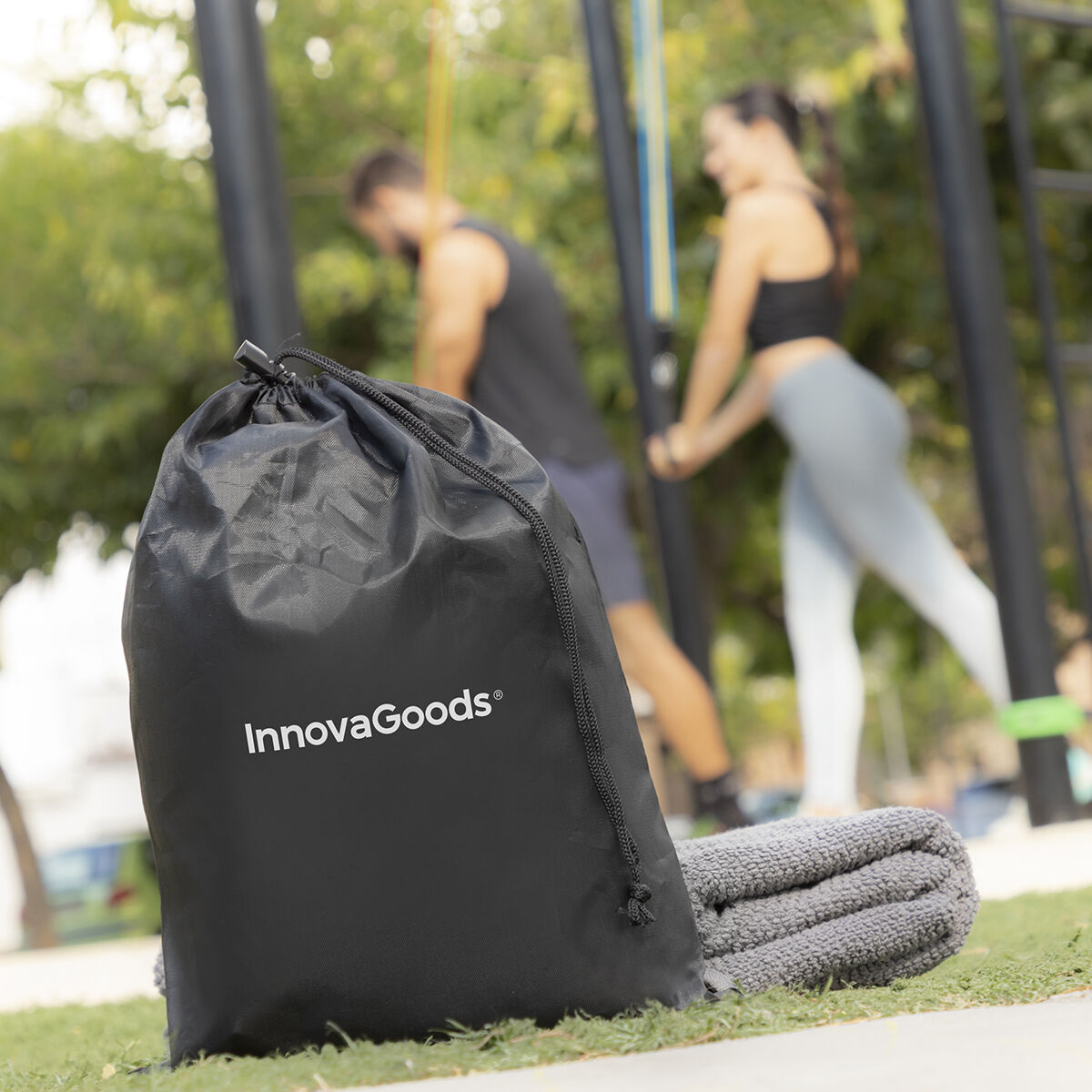 Набор эспандеров с аксессуарами и руководством по упражнениям Rebainer InnovaGoods 5 штук-6