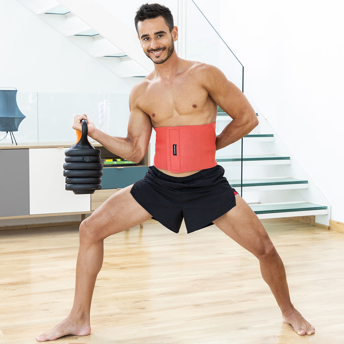 Пояс для похудения Sporty Fitness с эффектом сауны Swelker InnovaGoods-4