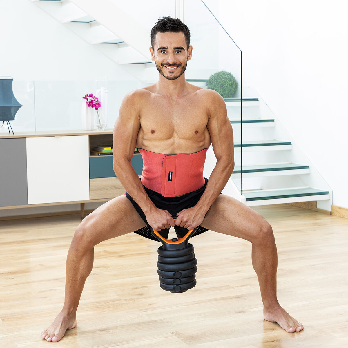 Пояс для похудения Sporty Fitness с эффектом сауны Swelker InnovaGoods-7