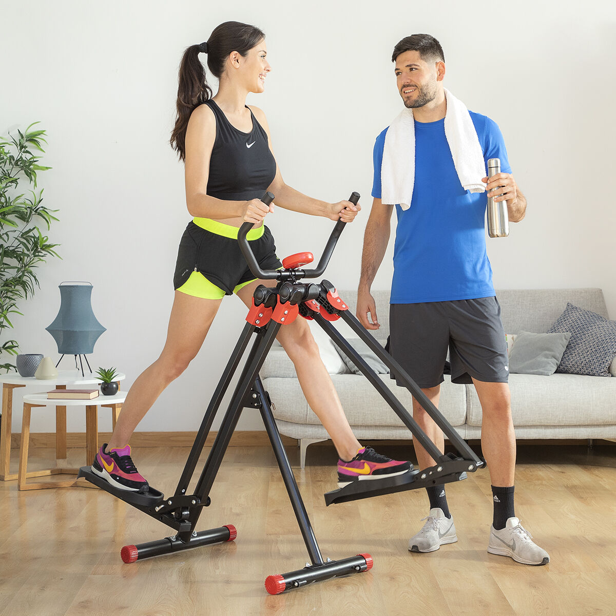 Воздушный ходунок Fitness с руководством по упражнениям Wairess InnovaGoods-4