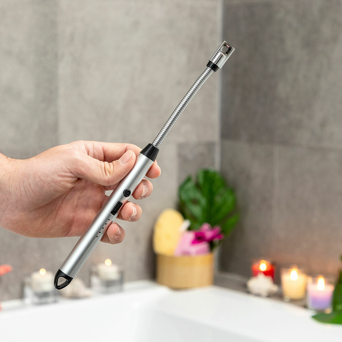 Аккумуляторная и гибкая электрическая зажигалка Eflecther InnovaGoods-8