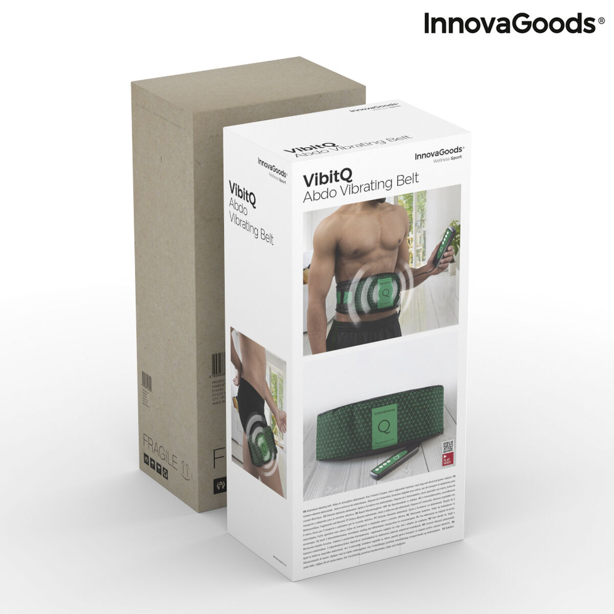 Вибропояс Abdo VibitQ InnovaGoods IG812911 (Пересмотрено B)-8
