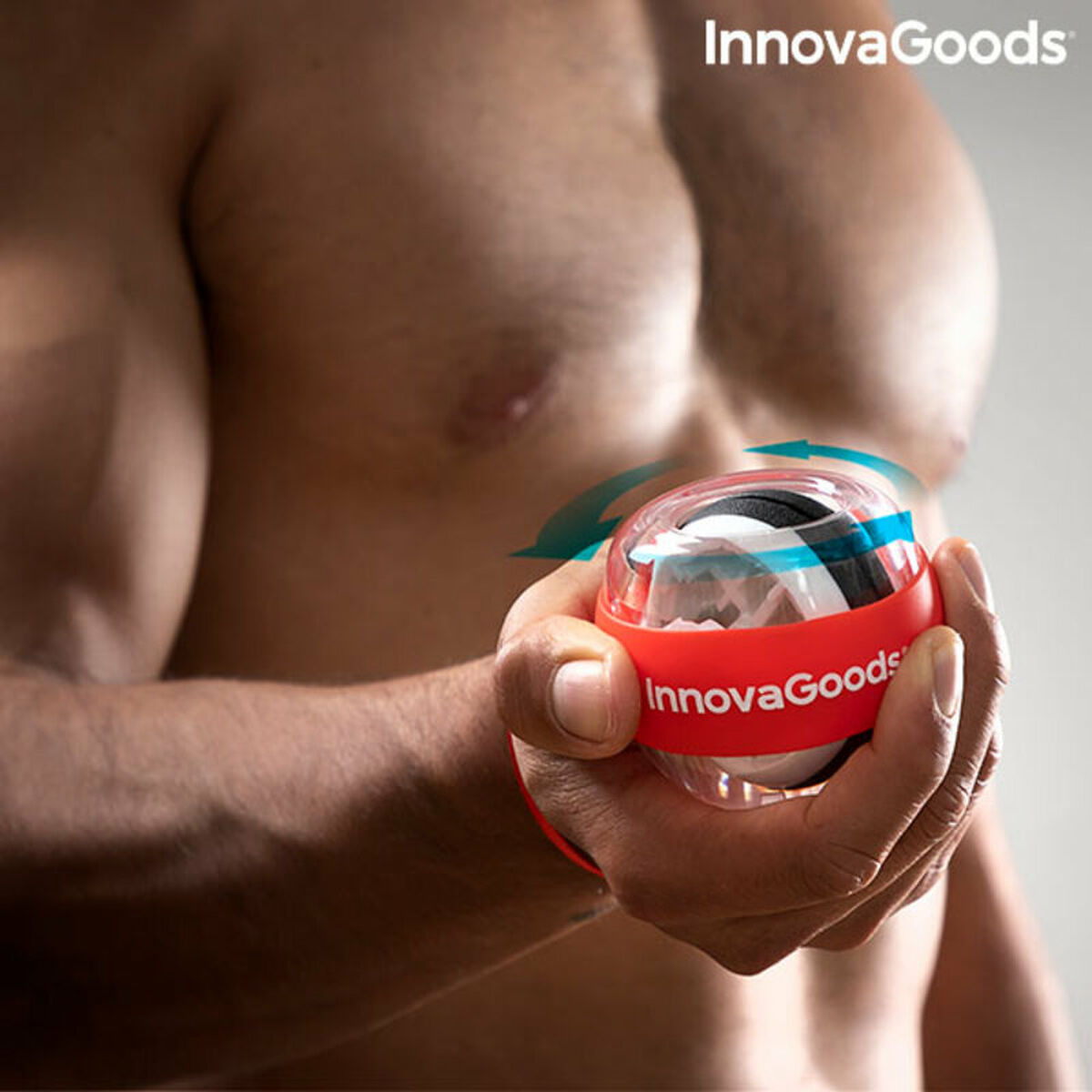 Гироскопический тренировочный мяч Spyrball InnovaGoods (Пересмотрено A)-2