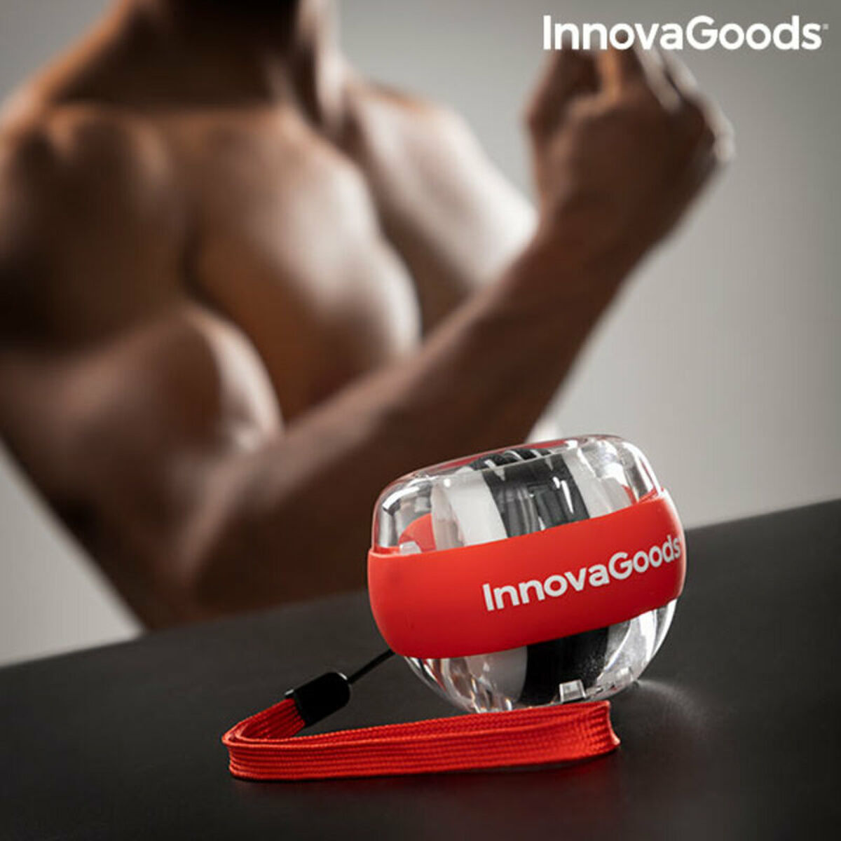 Гироскопический тренировочный мяч Spyrball InnovaGoods (Пересмотрено A)-3