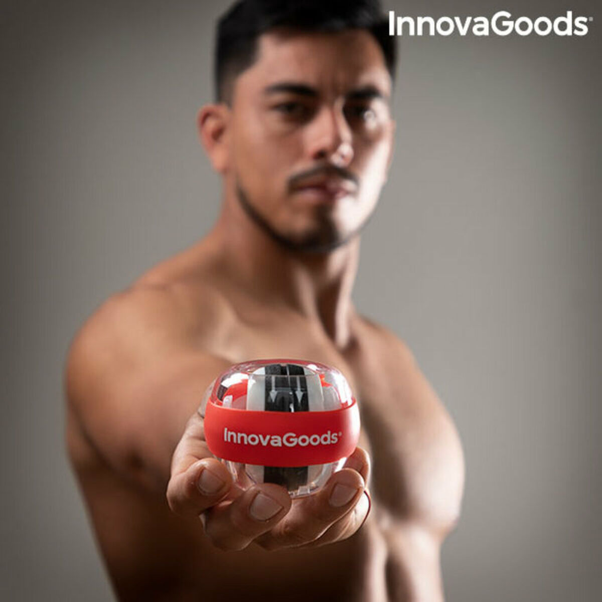 Гироскопический тренировочный мяч Spyrball InnovaGoods (Пересмотрено A)-6