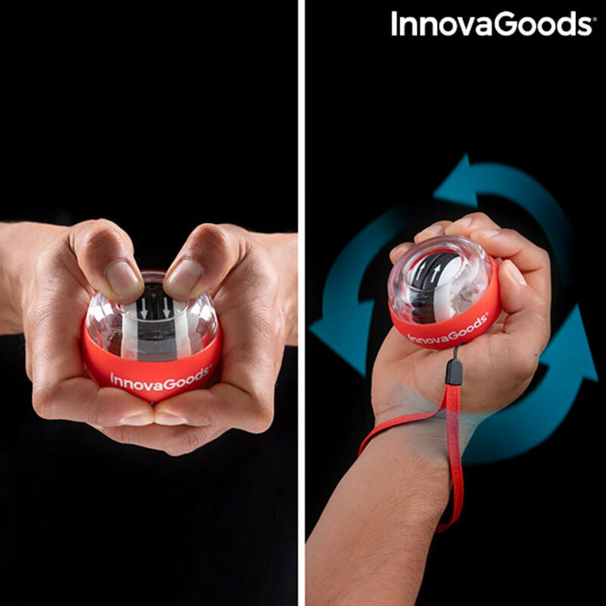 Гироскопический тренировочный мяч Spyrball InnovaGoods (Пересмотрено A)-7