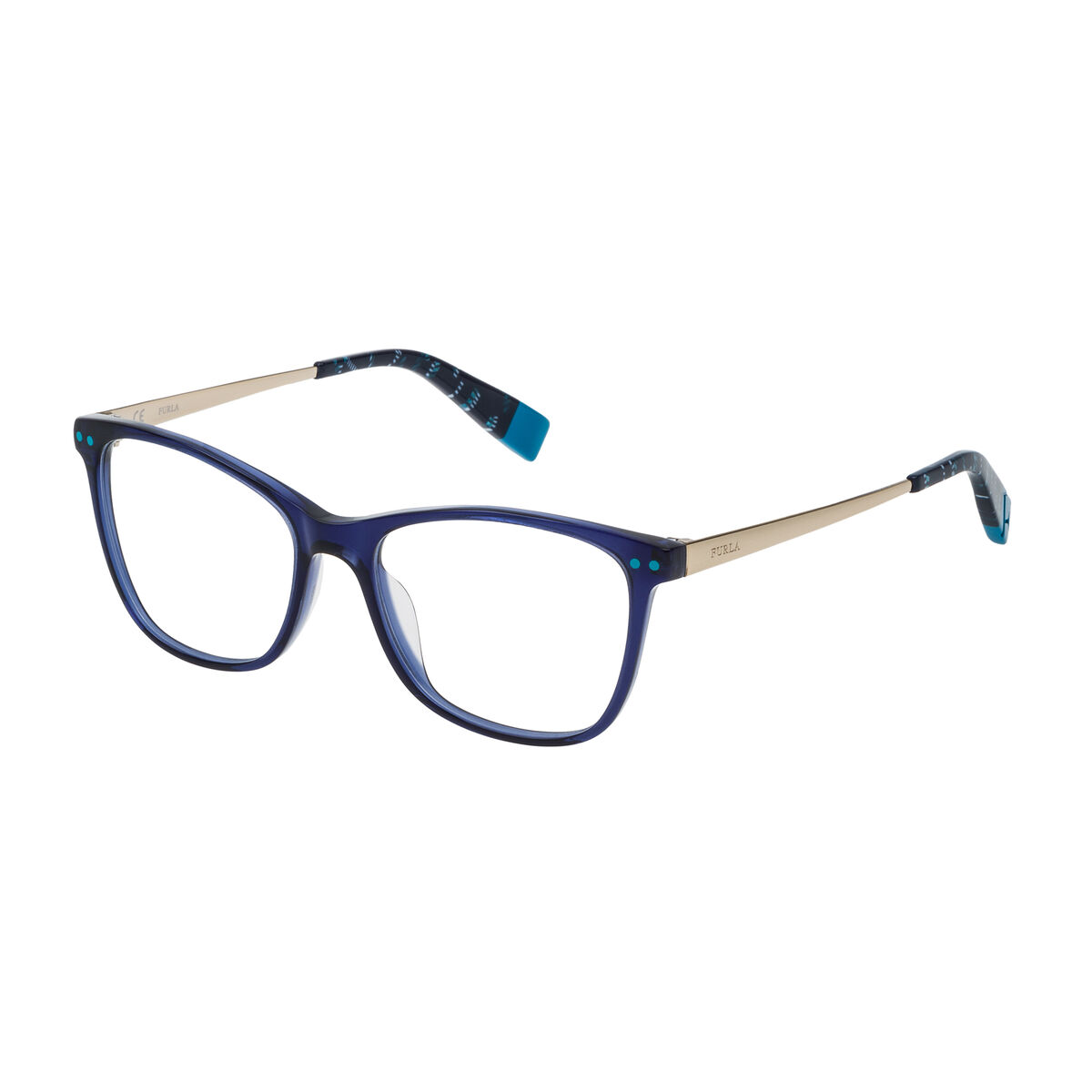 Mandril de los hombres para las gafas de la policía VPLD07M520N86 Azul Sec 52 mm