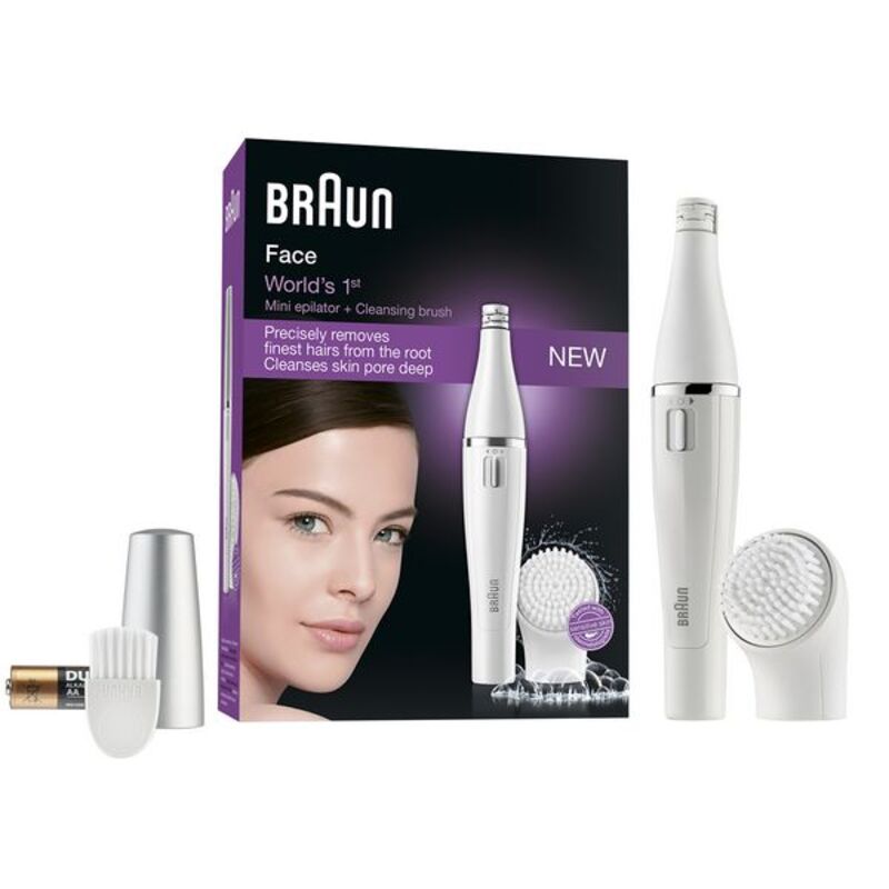 Электрический чистящий эпилятор для лица Braun Face 810-2