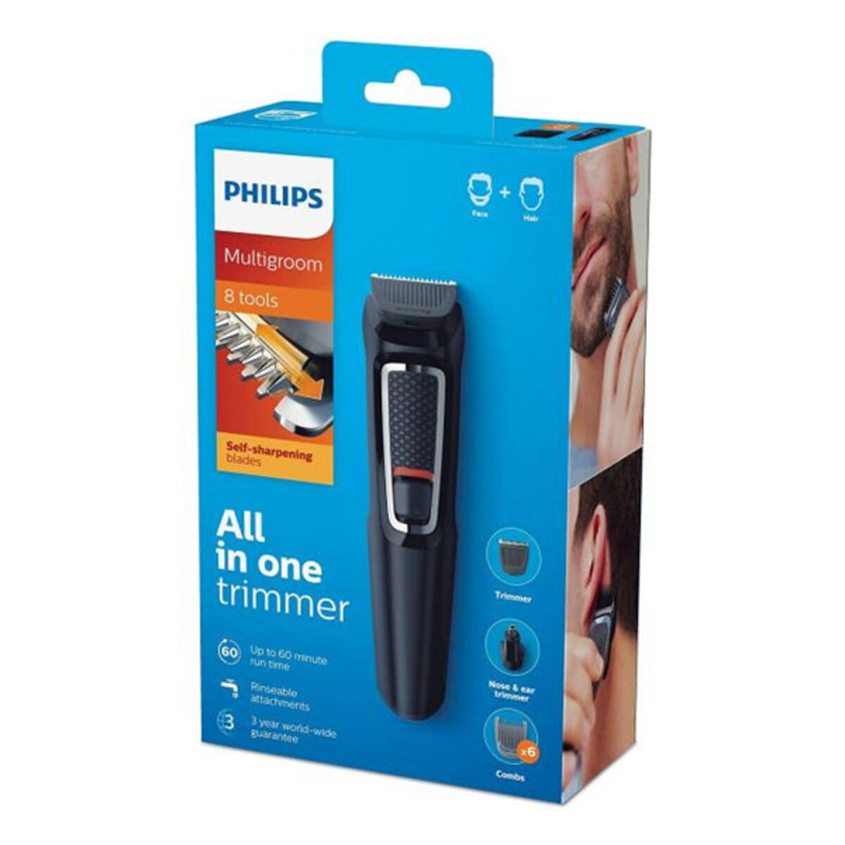 Машинка для стрижки волос Philips MG3730/15 Чёрный-2