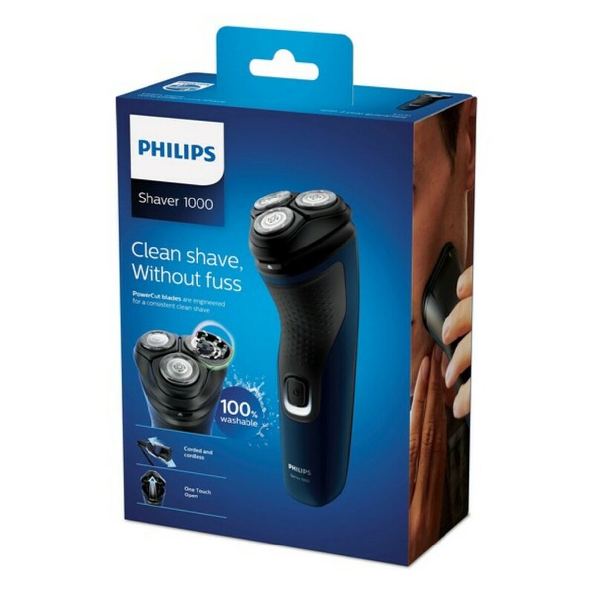 Машинка для стрижки бороды Philips S1131/41 Powertouch-3