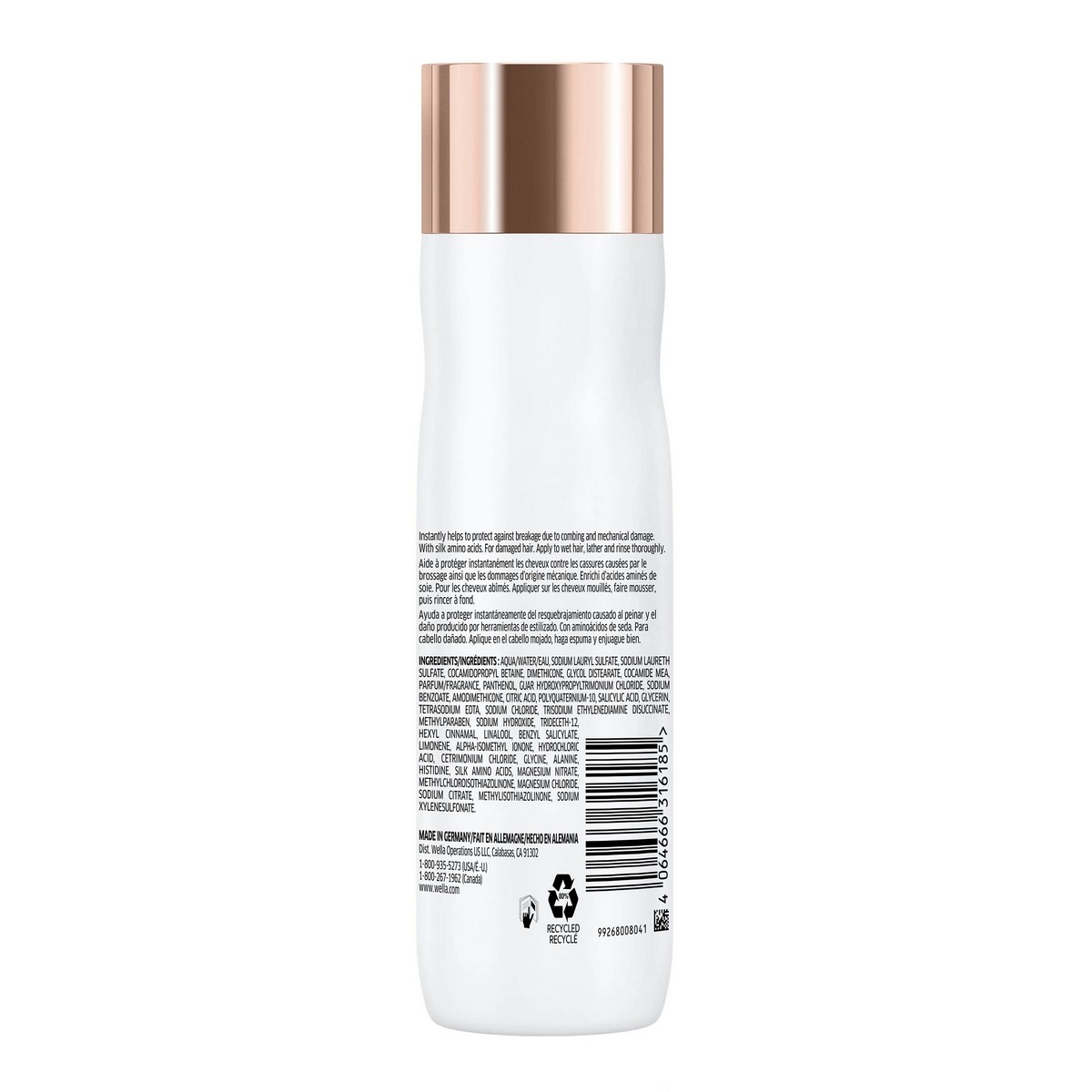 Восстанавливающий шампунь Wella Fusion (250 ml)-5