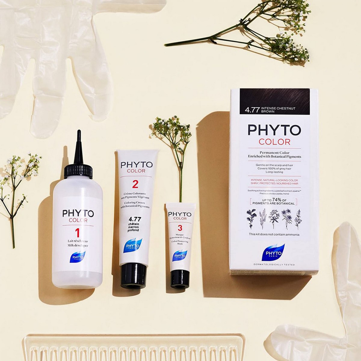 Перманентный краска Phyto Paris Phytocolor 6.3-rubio oscuro dorado Nº 6.3-rubio oscuro dorado-5