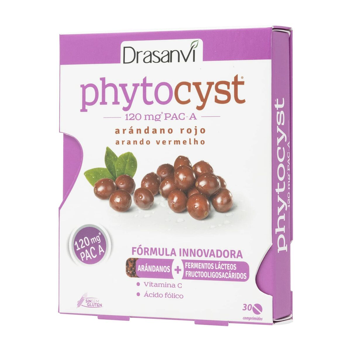Тамак-аш кошумчасы Drasanvi Phytocyst Кызыл клюква 30 даана-3