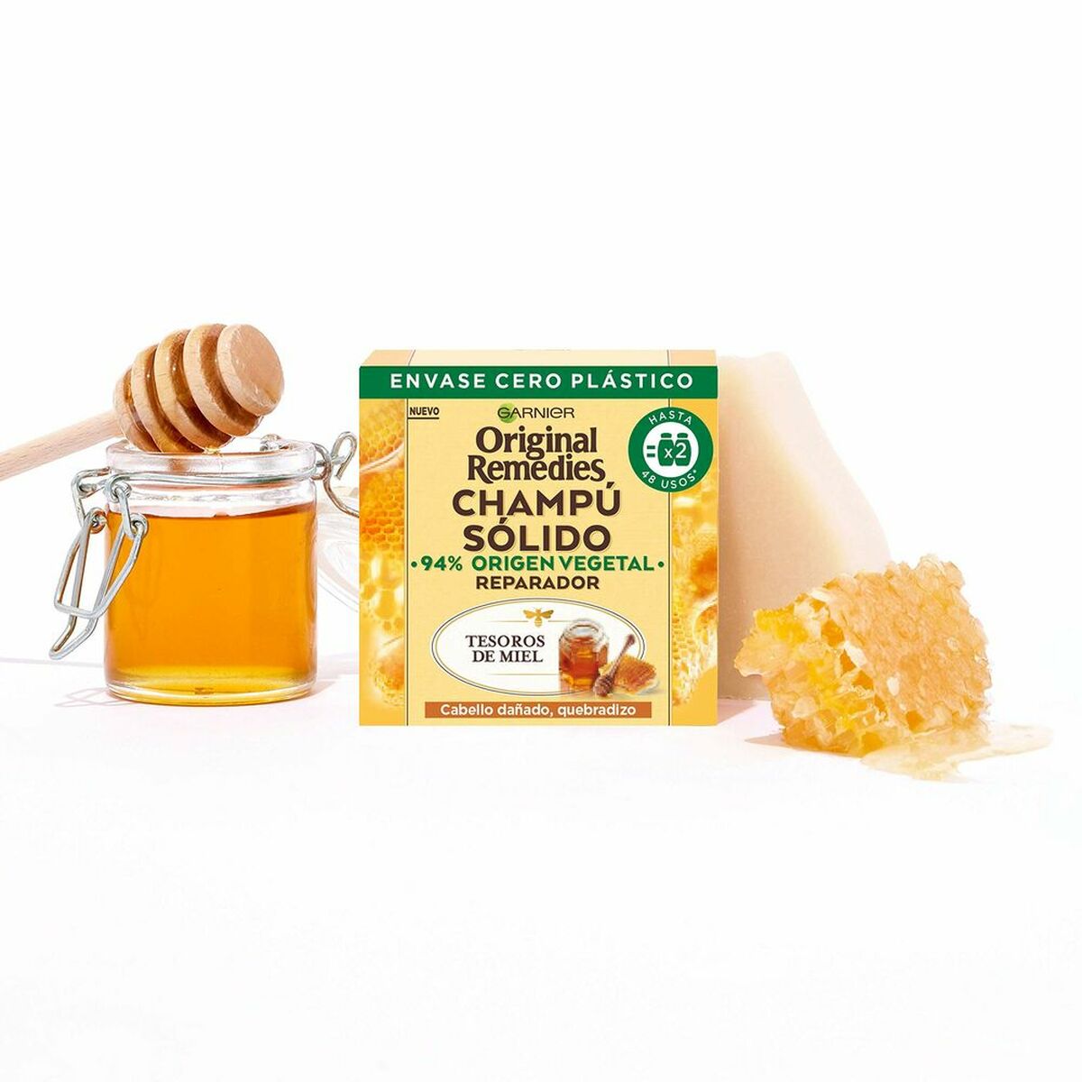 Твердый шампунь Garnier Original Remedies (2 x 60 g)-2