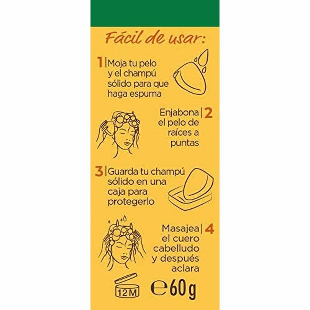Твердый шампунь Garnier Original Remedies (2 x 60 g)-3
