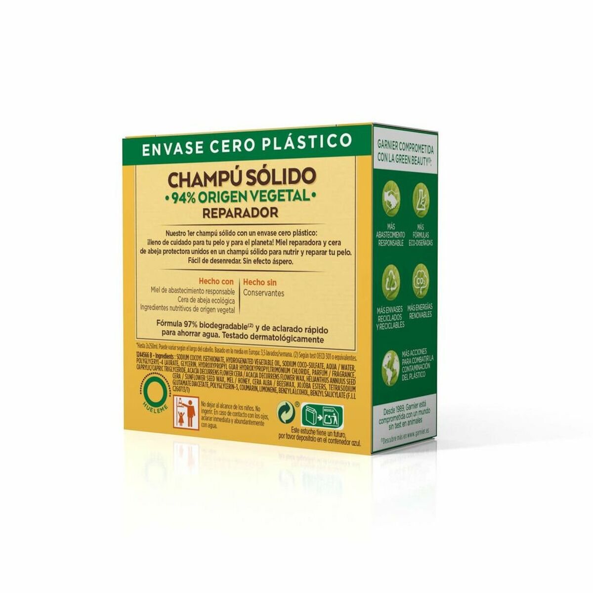Твердый шампунь Garnier Original Remedies (2 x 60 g)-4