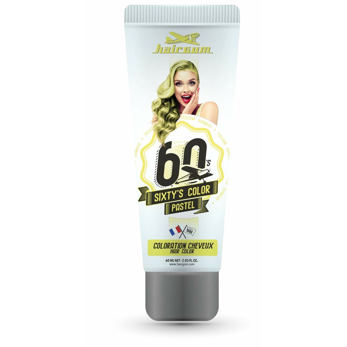 ヘアガムシックスティカラーイエローサンライズ(60ml)