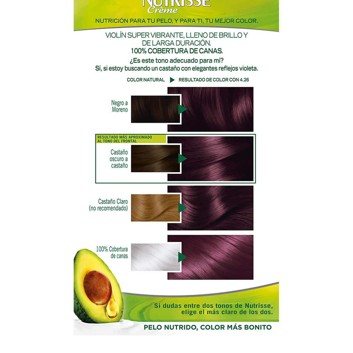 Постоянная краска Garnier Nutrisse Cassis Nº 4,26-2