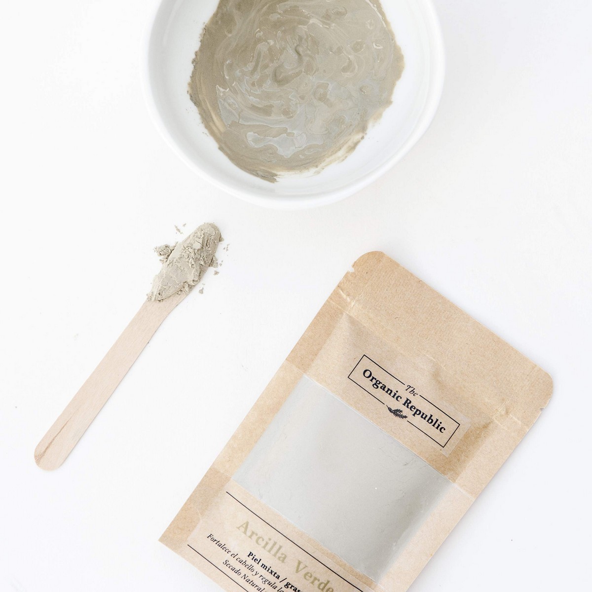 Зеленая глина The Organic Republic Arcilla 75 g-4