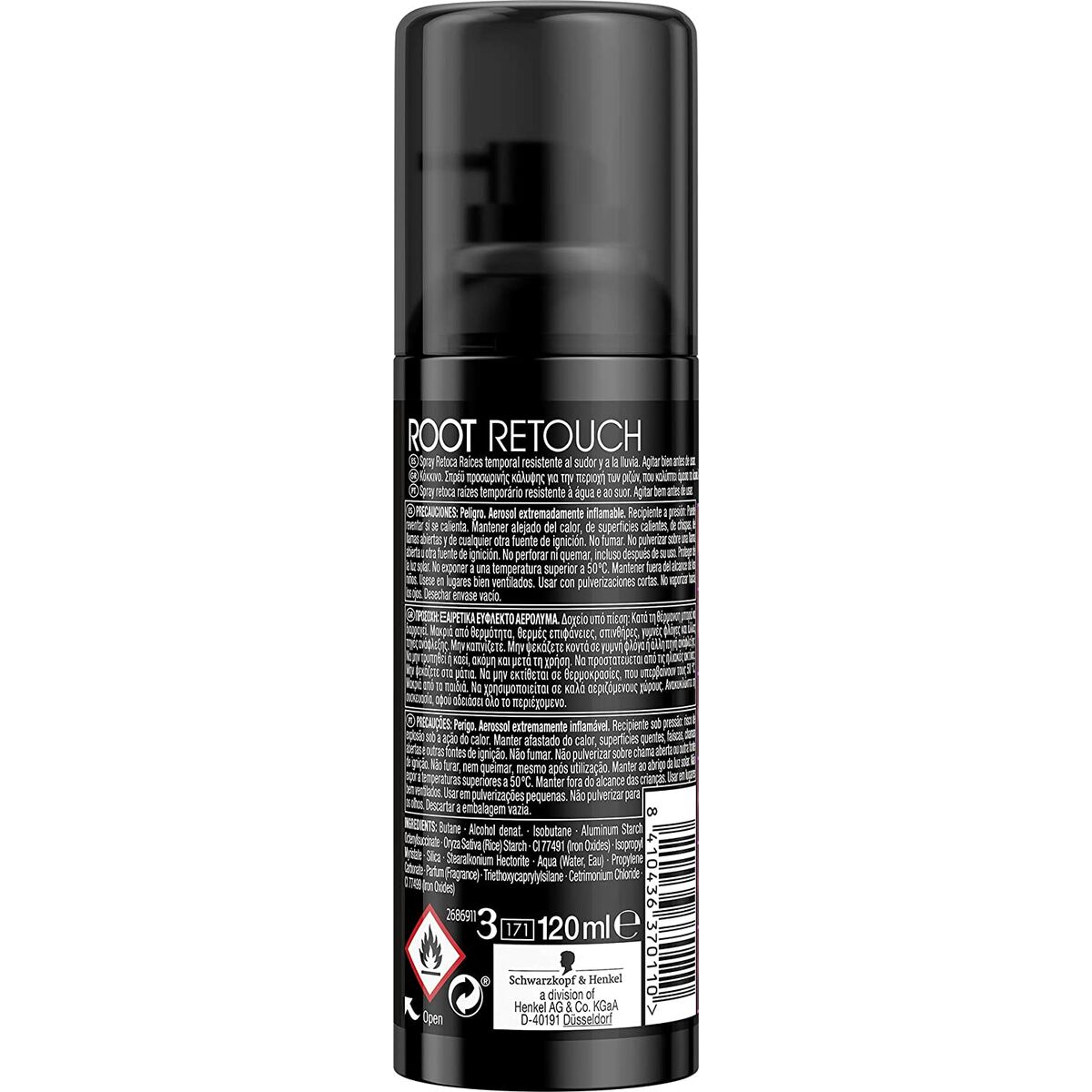 Временный спрей для коррекции корней Schwarzkopf rojo cashmere (120 ml)-2