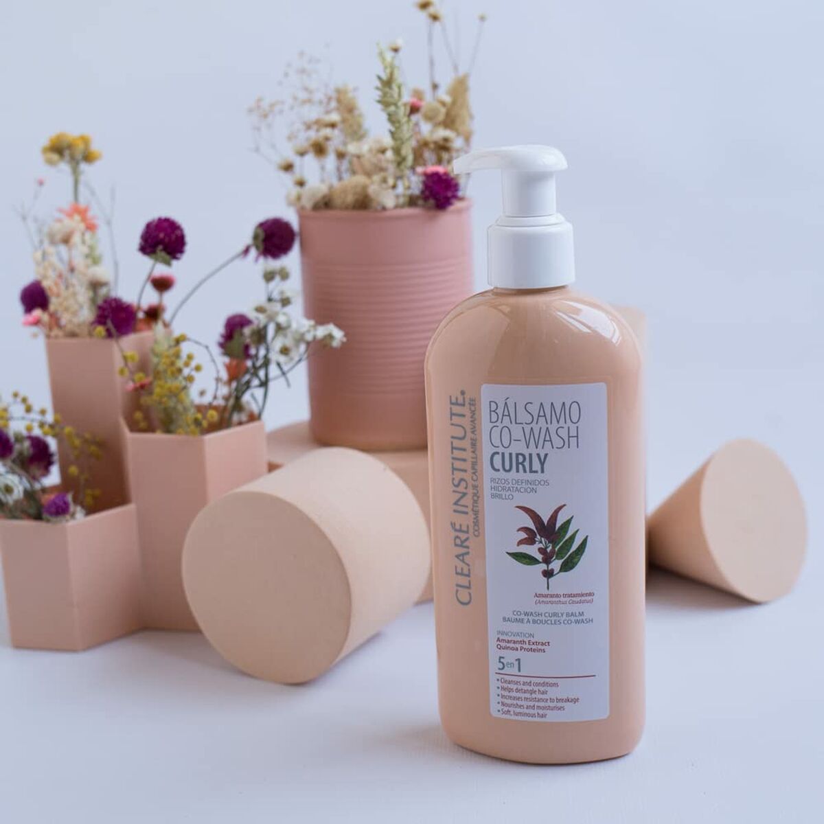 Жидкость для выраженных локонов Clearé Institute Wash Curly 300 ml-5