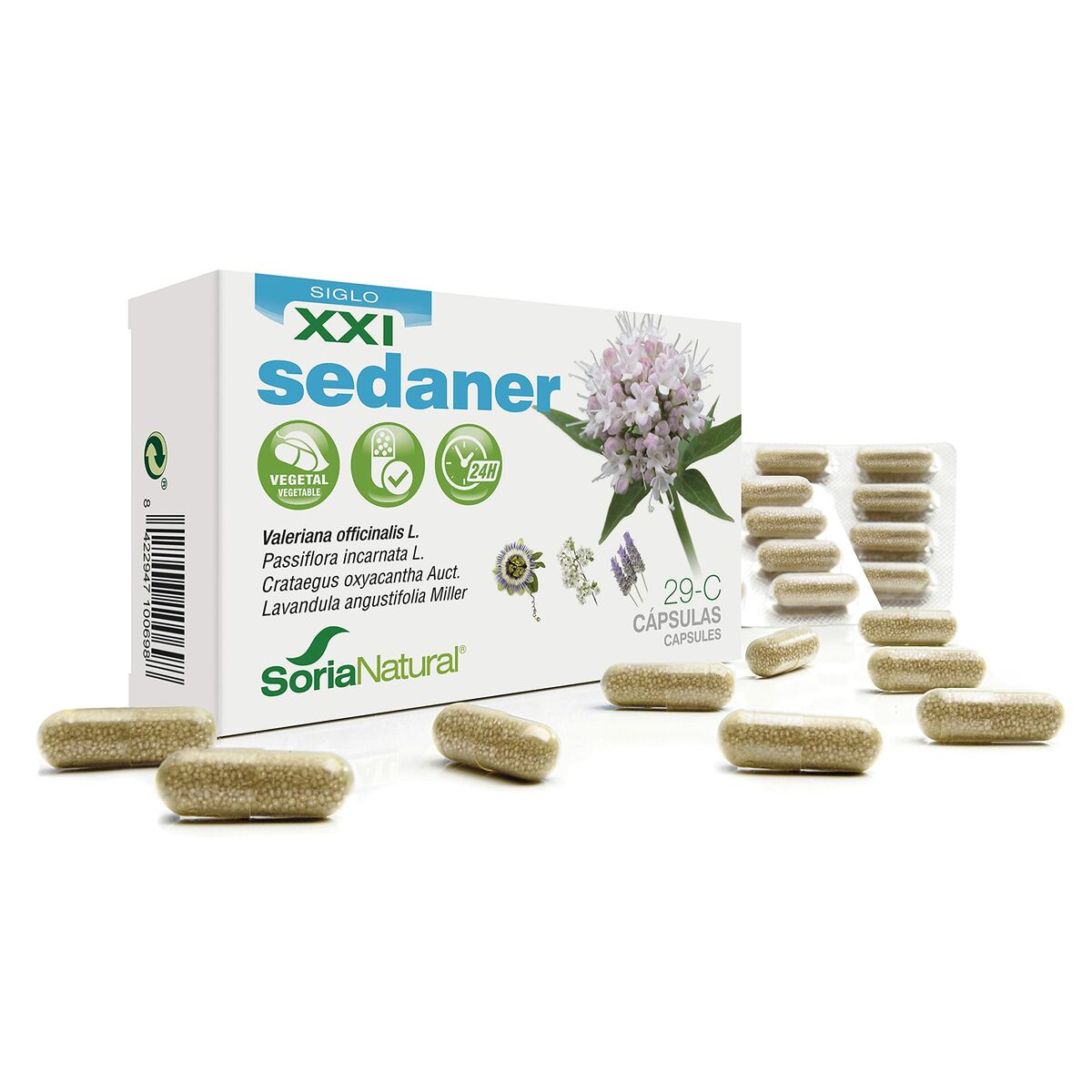 Soria Natural Sedaner Food Supplement 30 pieces-2