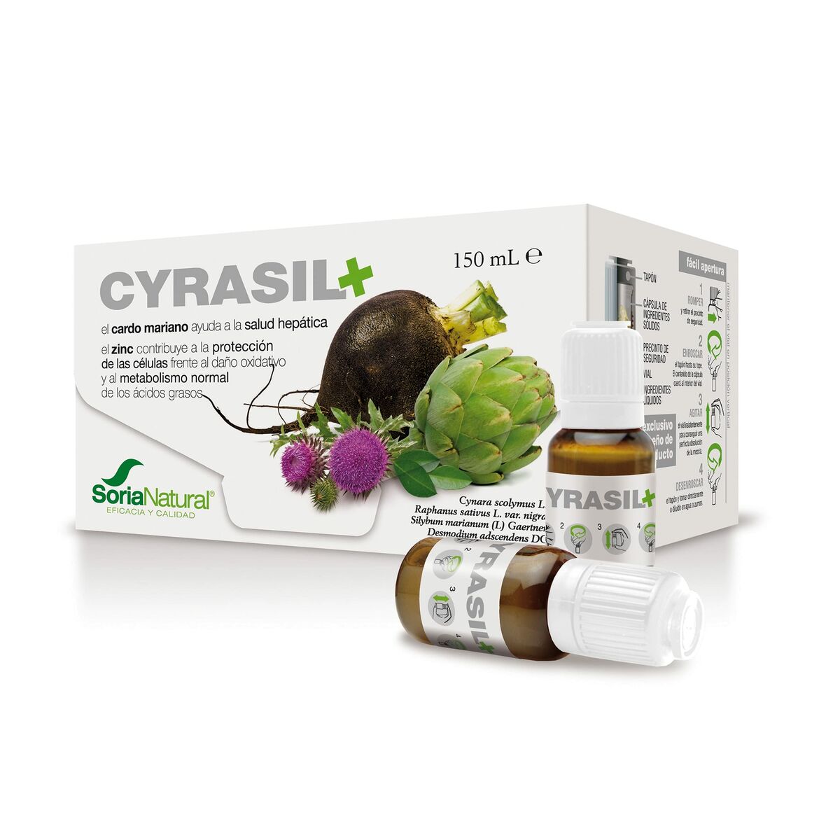 Food additive Soria Natural Cyrasil + 15 pieces 10 ml-2