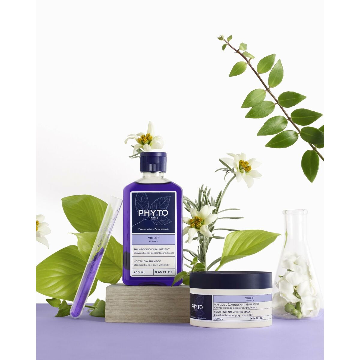 Kapillarmaske Phyto Paris Violet 200 ml-3