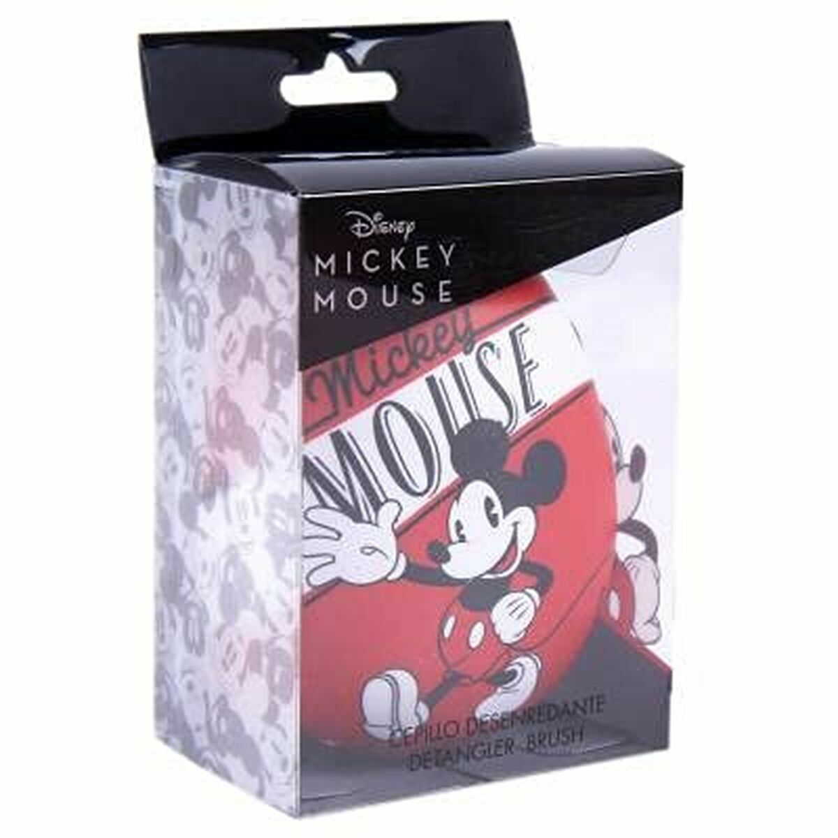 Щетка для распутывания волос Disney   Красный Mickey Mouse 7 x 9 x 4 cm-2
