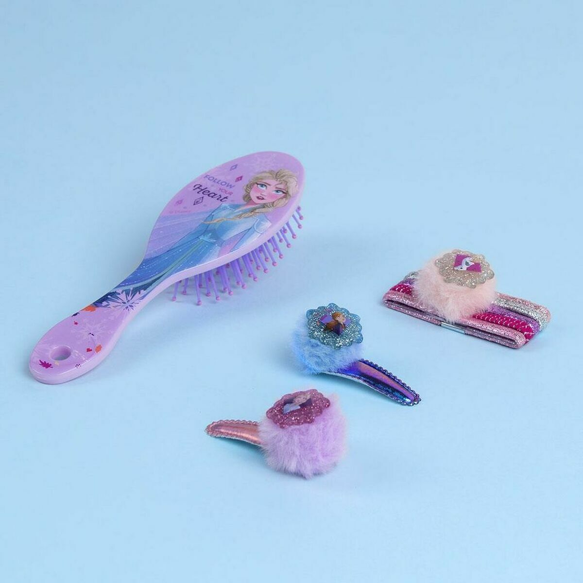 Парикмахерский набор для детей Disney Princess Belleza Accesorios Frozen Lote 8 Предметы Frozen-2