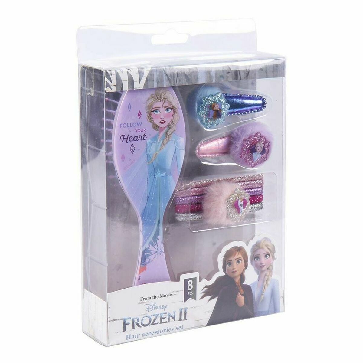 Парикмахерский набор для детей Disney Princess Belleza Accesorios Frozen Lote 8 Предметы Frozen-4