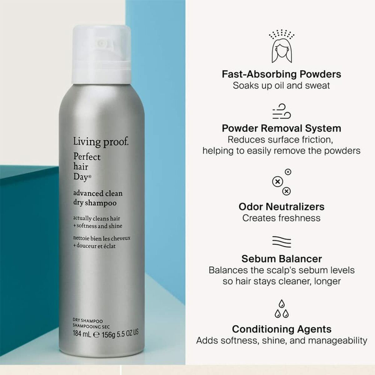 Сухой шампунь Living Proof Perfect Hair Day 198 ml Очиститель-2