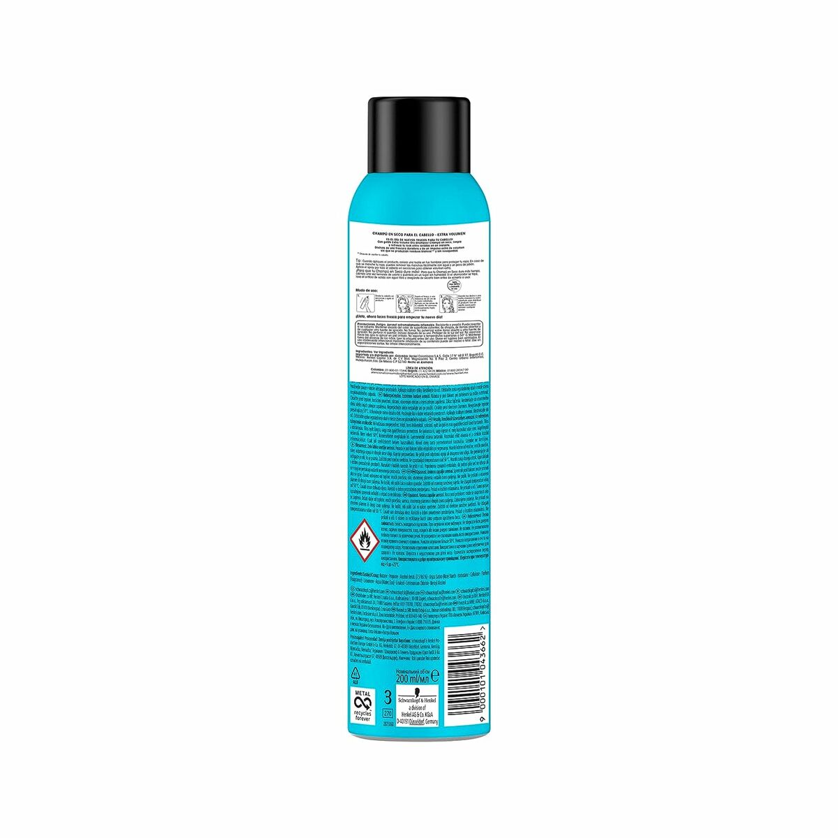 Сухой шампунь Schwarzkopf Extra Volume 200 ml-2