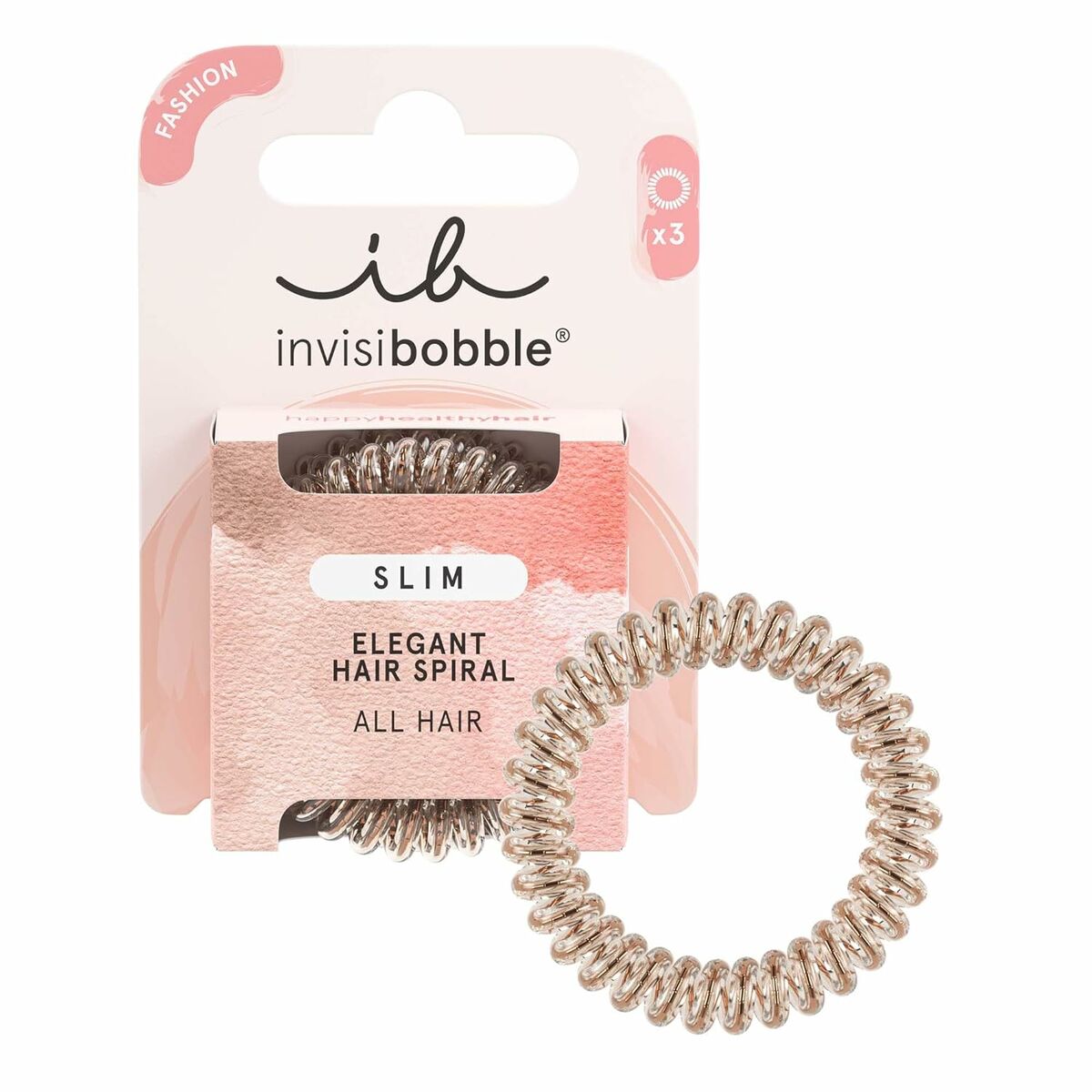 Elásticos Invisibobble Bronce (3 piezas)-2