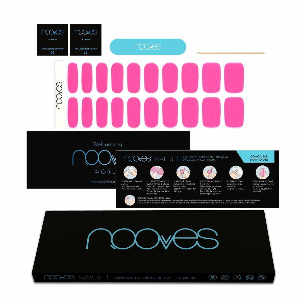 Gel Nail Foils Nooves Barbie girl (20 штук)-2