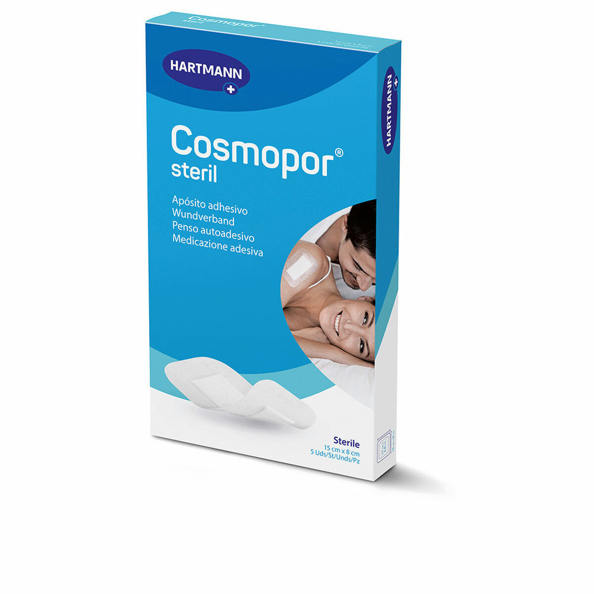Пластыри Hartmann Cosmopor 15 x 8 cm 5 штук-4