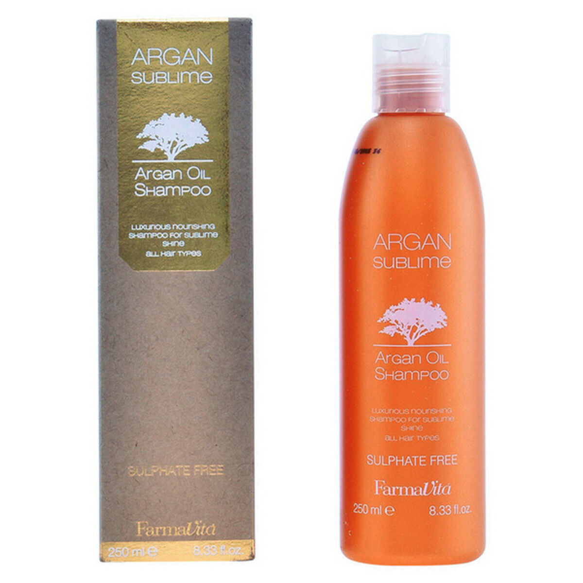Argan Sublime Farmavita 250 ml 1 L Nourishing Shampoo-2