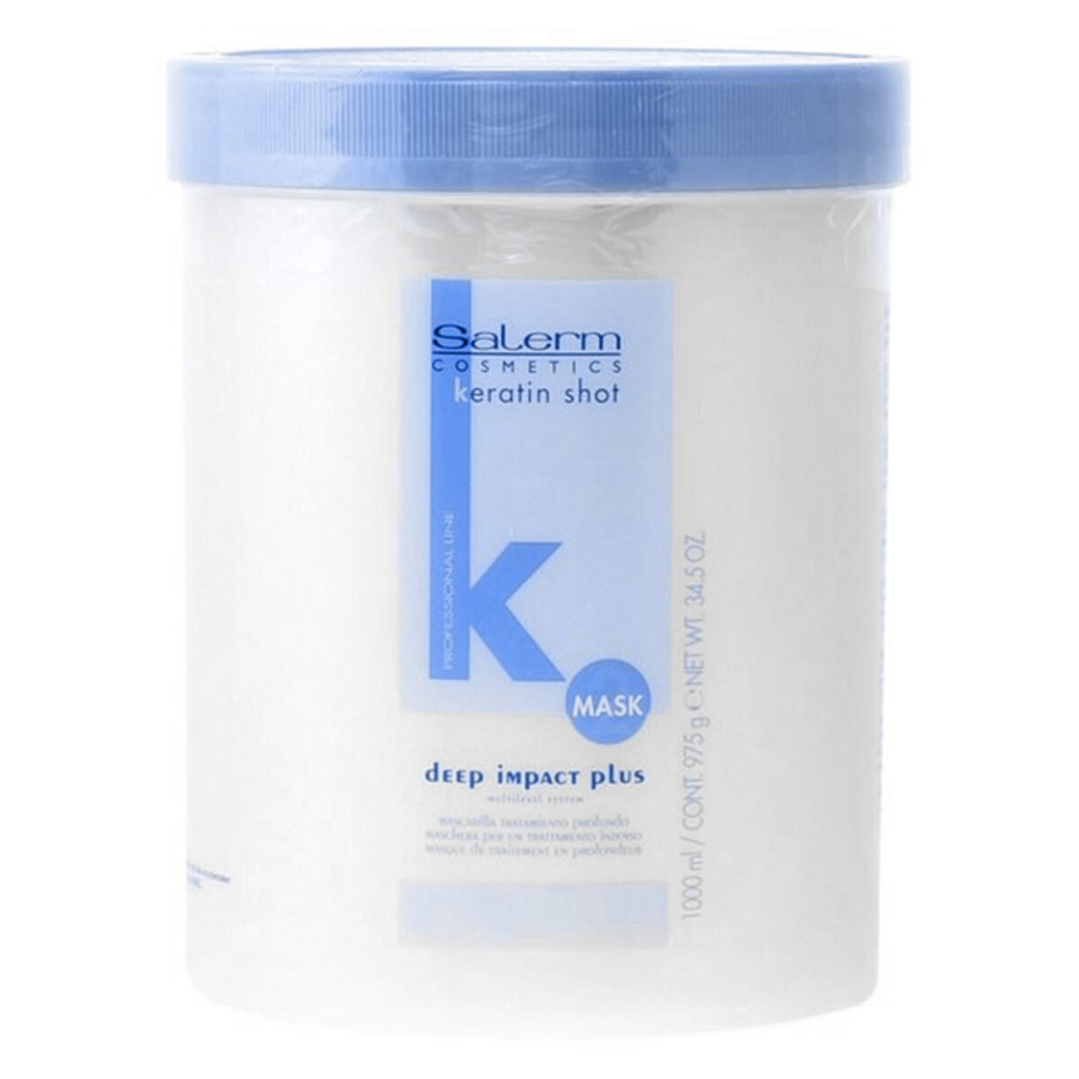 Pflegende Kapillarmaske Keratin Shot Salerm-2