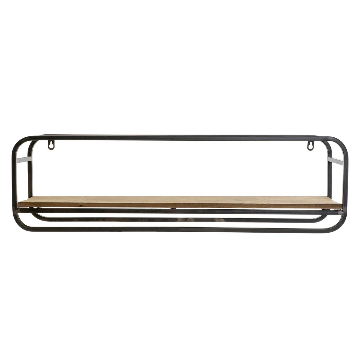 Полки DKD Home Decor Рекламный материал на дверь Металл Деревянный MDF (71 x 16 x 20,5 cm)-4