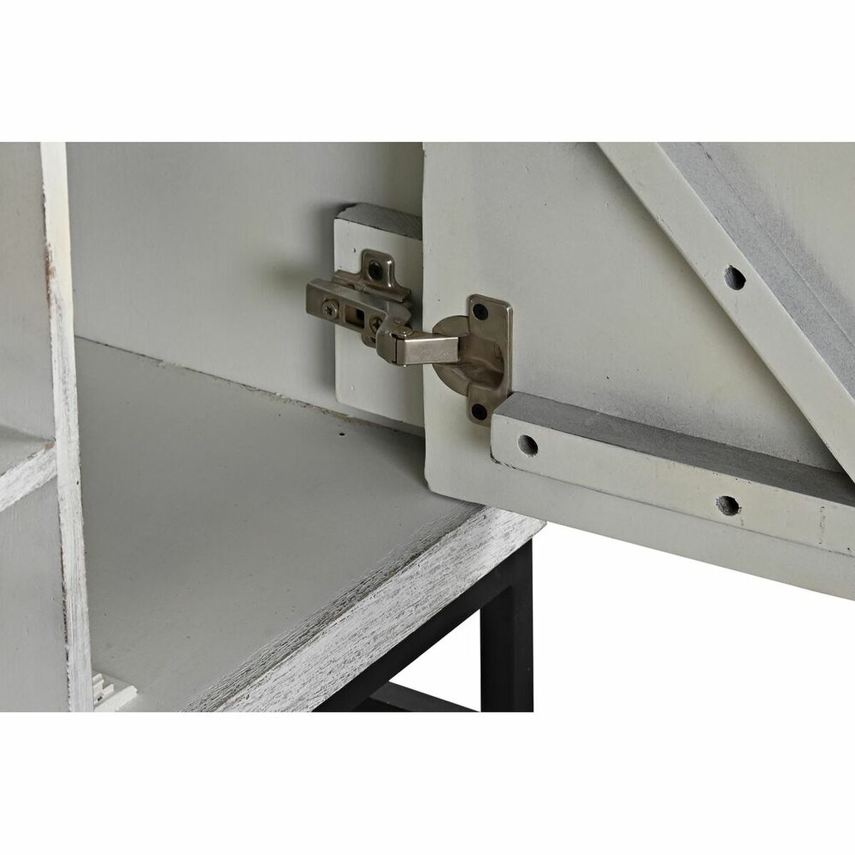 ТВ шкаф DKD Home Decor Металл Древесина манго (130 x 40 x 55 cm)-2