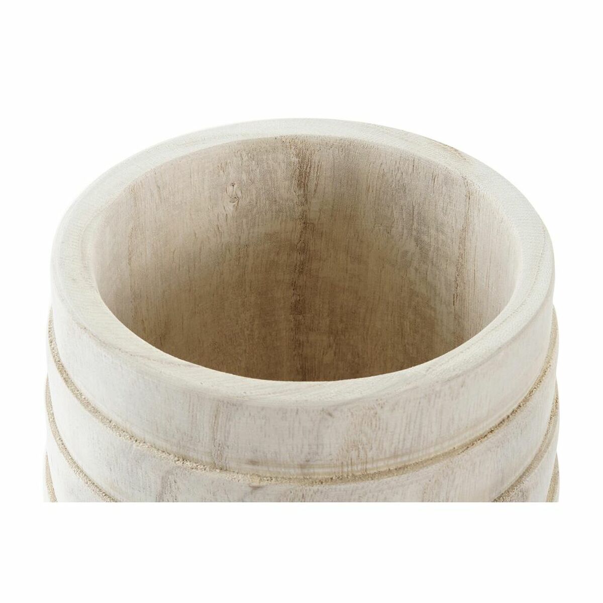 Підставка під квітковий горщик DKD Home Decor Коричневий Натуральний Квадратний Boho 17 x 17 x 16 cm-2