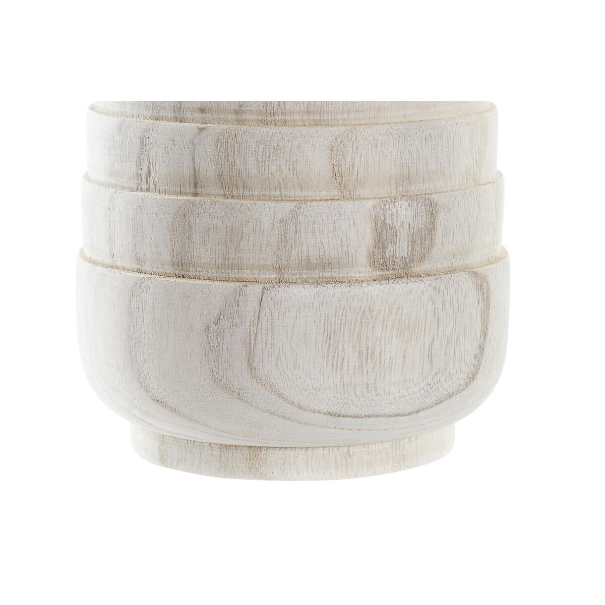 Підставка під квітковий горщик DKD Home Decor Коричневий Натуральний Квадратний Boho 17 x 17 x 16 cm-3