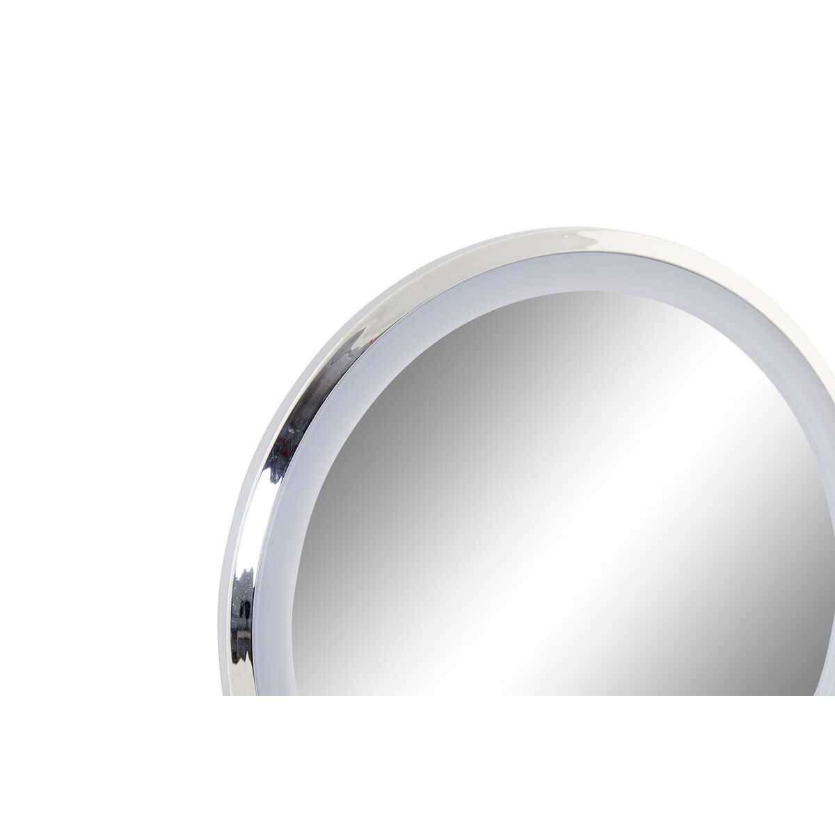 Magnifying Mirror with LED DKD Home Decor Silver 20 x 14 x 34 cm-3