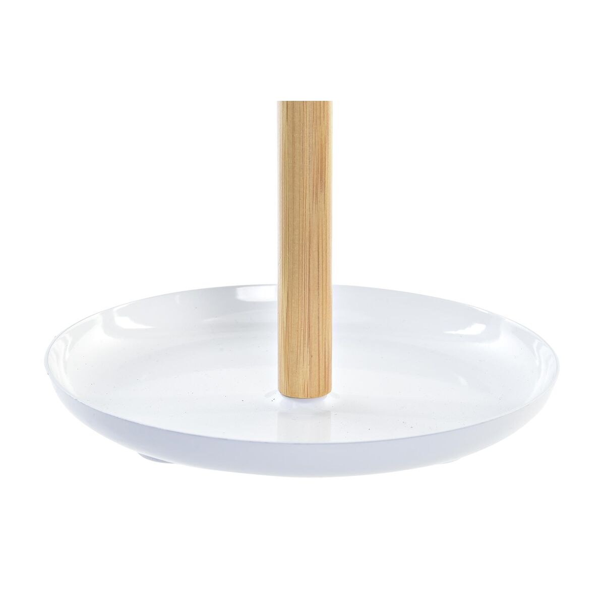 Güzgü DKD Home Decor Ağ Təbii Bambu Alüminium Polistirol 17 x 17 x 31 sm-2